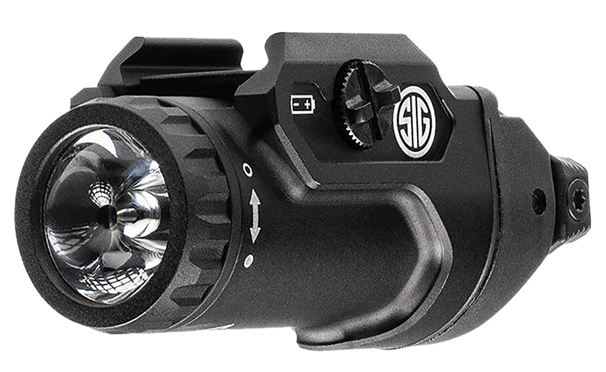 Sig Sauer Foxtrot2R Black Anodized Tactical Weapon Light 700 Lumens USB Rechargeable White LED