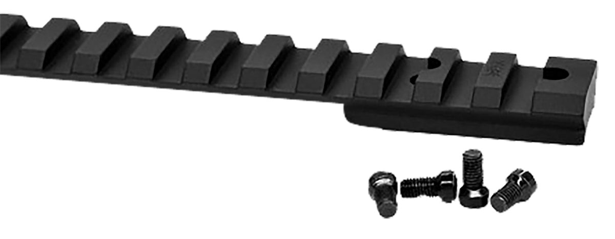 Warne V46815MOA Black Anodized 15 MOA Picatinny Rail Base Savage 93/93R17/Mark II Rimfire