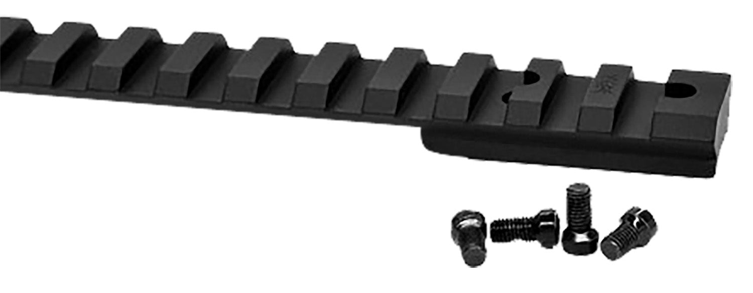 Warne V46815MOA Black Anodized 15 MOA Picatinny Rail Base Savage 93/93R17/Mark II Rimfire