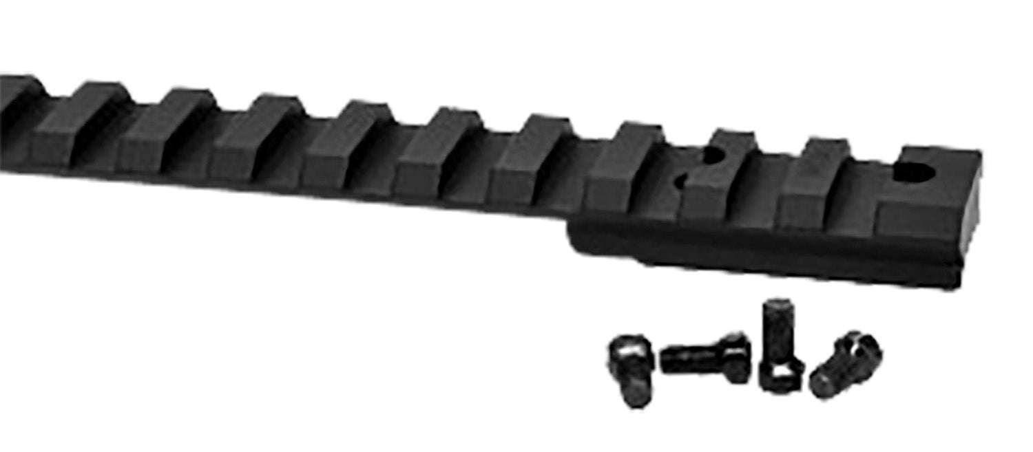 Warne V47320MOA Black Anodized Aluminum Rail Mount - CVA Paramount/Bergara B-14/Rem 700 SA, 20 MOA