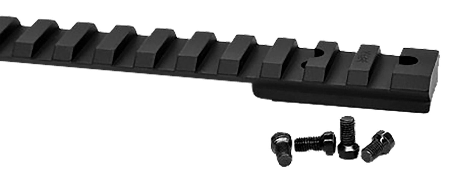 Warne V48420MOA Black Anodized Aluminum Rail Mount for Ruger American Short Action, 20 MOA