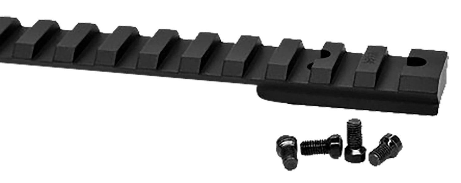 Warne V49015MOA Black Anodized Rail Mount for Ruger 10/22 Rimfire, 15 MOA