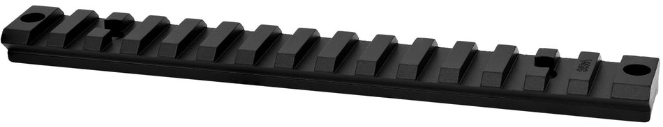 Warne V498M Black Anodized Aluminum Rail Mount for Savage Axis/Axis II, 0 MOA