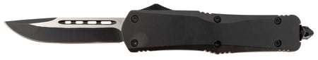 Steel River Knives T624BDP Spartan 3.75" 440C Drop Point Blade with 5.5" Black Aluminum Zinc Alloy Handle