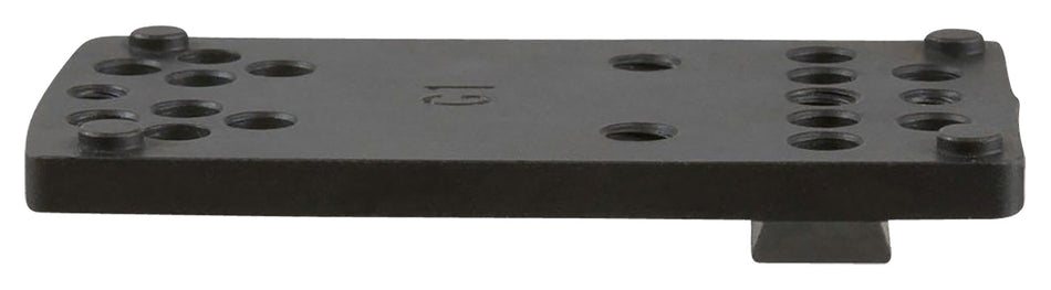 TruGlo TG8950G1 Pistol Optic Mount Black Nitride Fortress for Glock and M&P