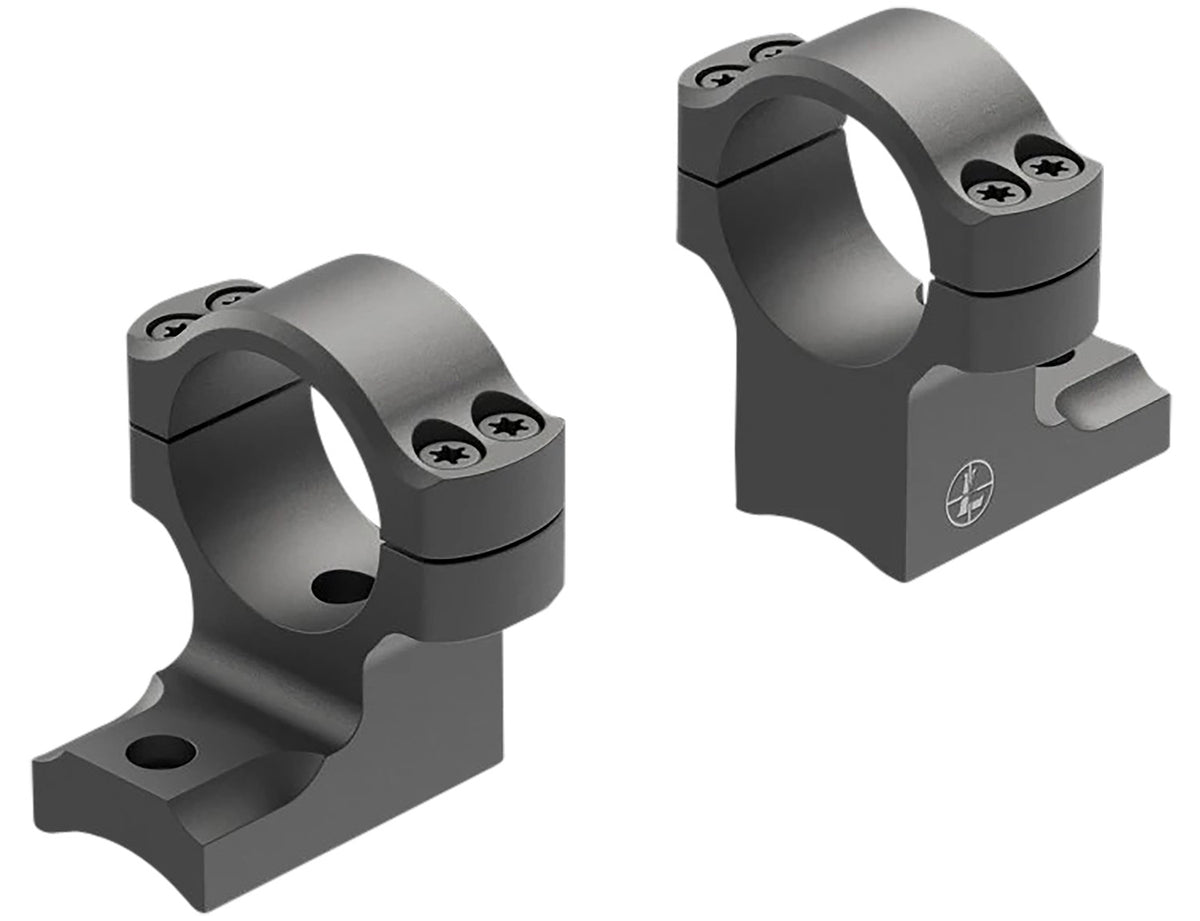 Leupold 177147 BackCountry 1" High Aluminum Scope Rings Matte Black Kimber 84M Fit