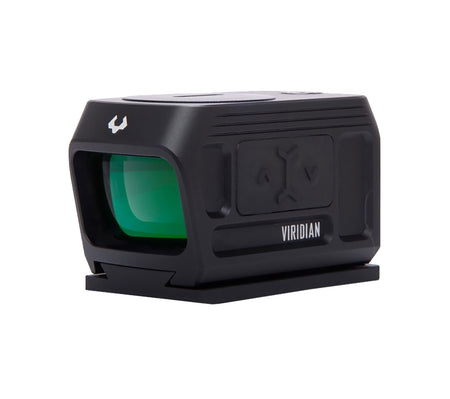 Viridian 9810051 RFX45 1x 5 MOA Green Dot Black Closed Emitter Pistol Sight ACRO/Glock MOS