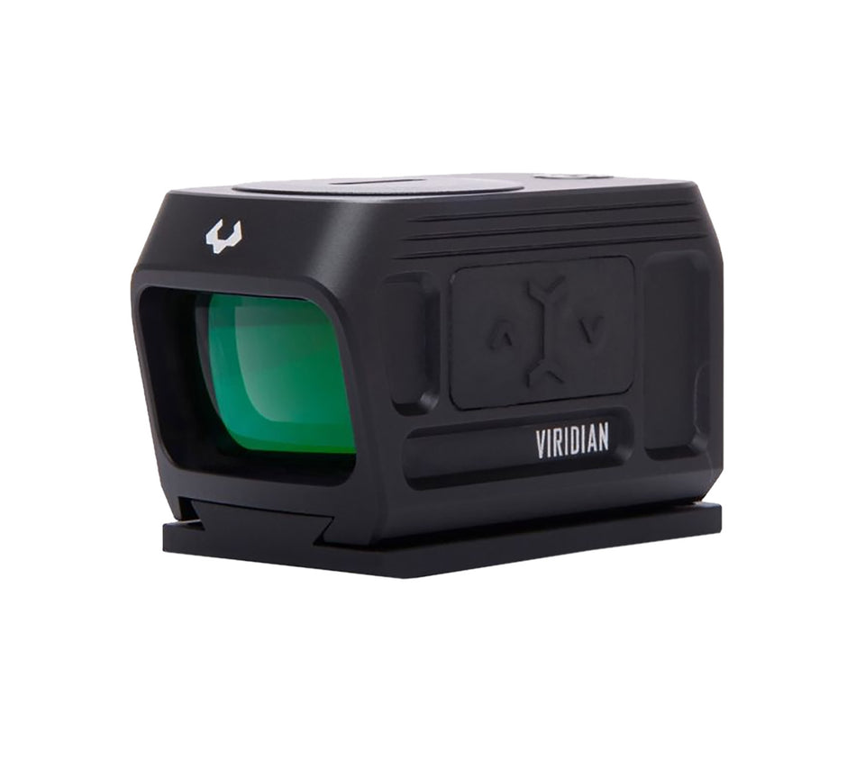 Viridian 9810051 RFX45 1x 5 MOA Green Dot Black Closed Emitter Pistol Sight ACRO/Glock MOS