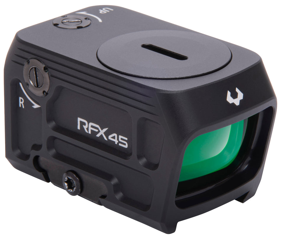 Viridian 9810058 RFX45 1x 5 MOA Green Dot Black Anodized Pistol Reflex Sight ACRO/Docter