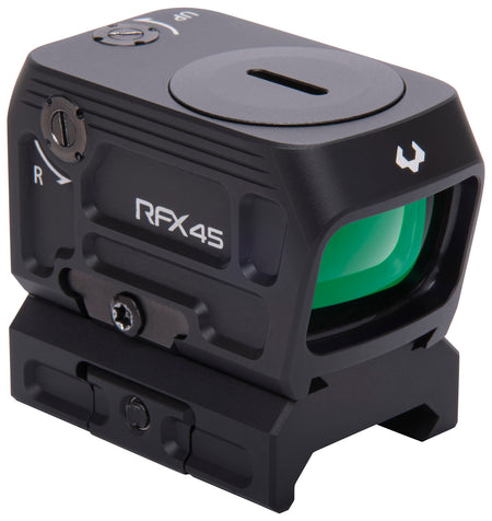 Viridian 9810059 RFX45 1x 5 MOA Green Dot Black Anodized Sight ACRO/Picatinny Low Profile Mount