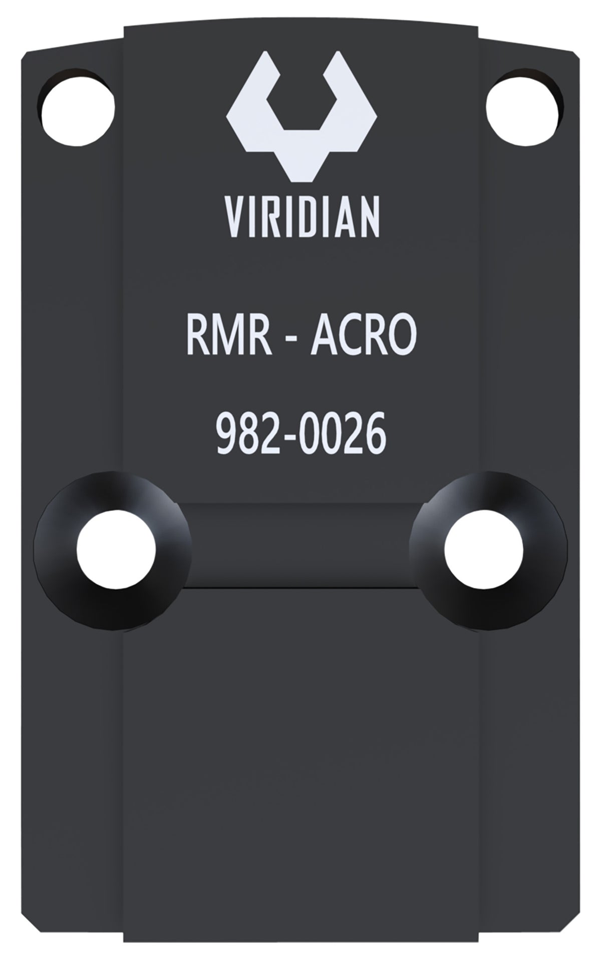 Viridian RFX45 RMR Mount Adapter Black Anodized