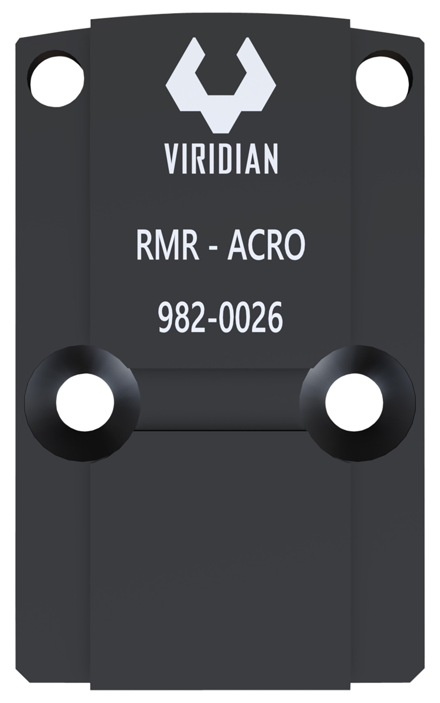 Viridian RFX45 RMR Mount Adapter Black Anodized
