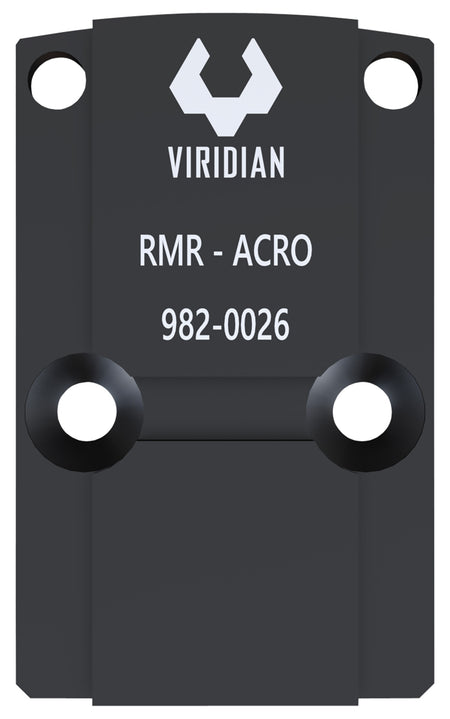 Viridian RFX45 RMR Mount Adapter Black Anodized