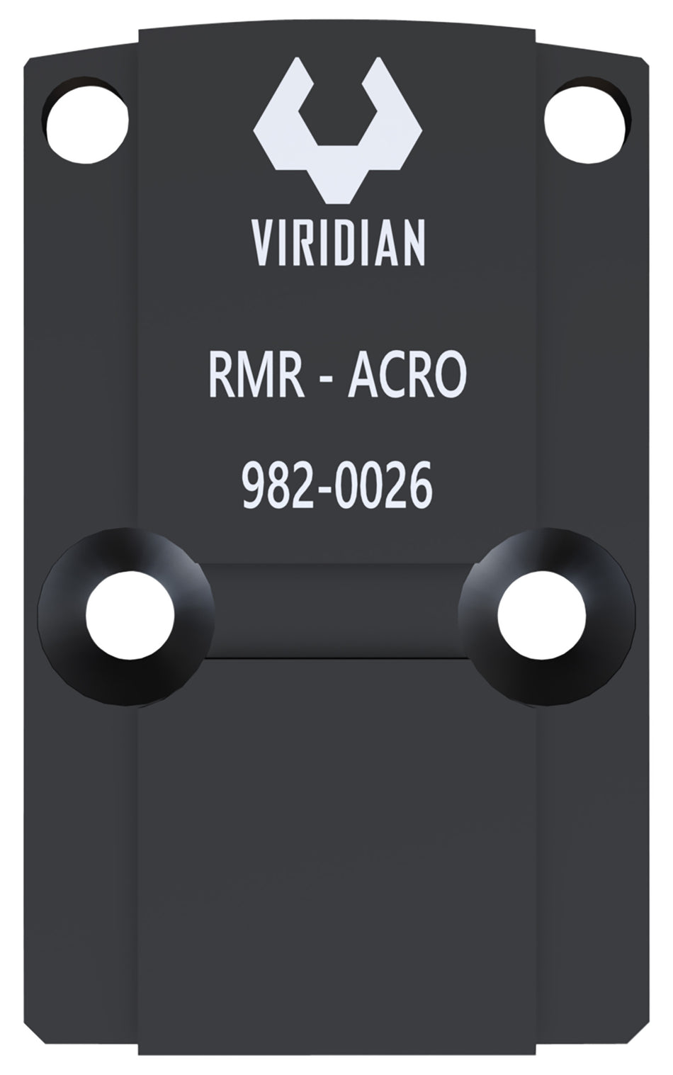 Viridian RFX45 RMR Mount Adapter Black Anodized