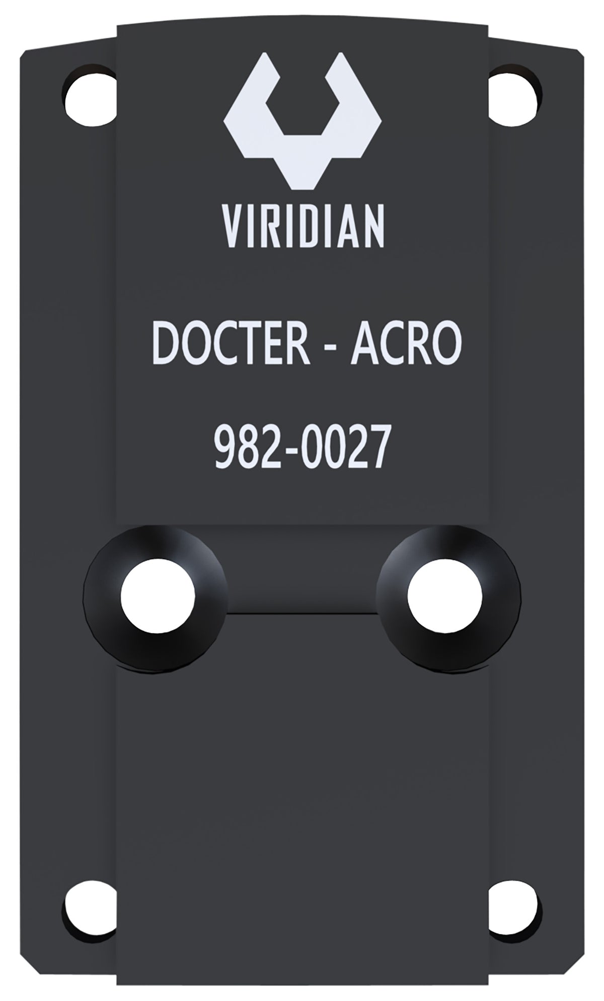 Viridian RFX45 Docter Mount Adapter Plate Black