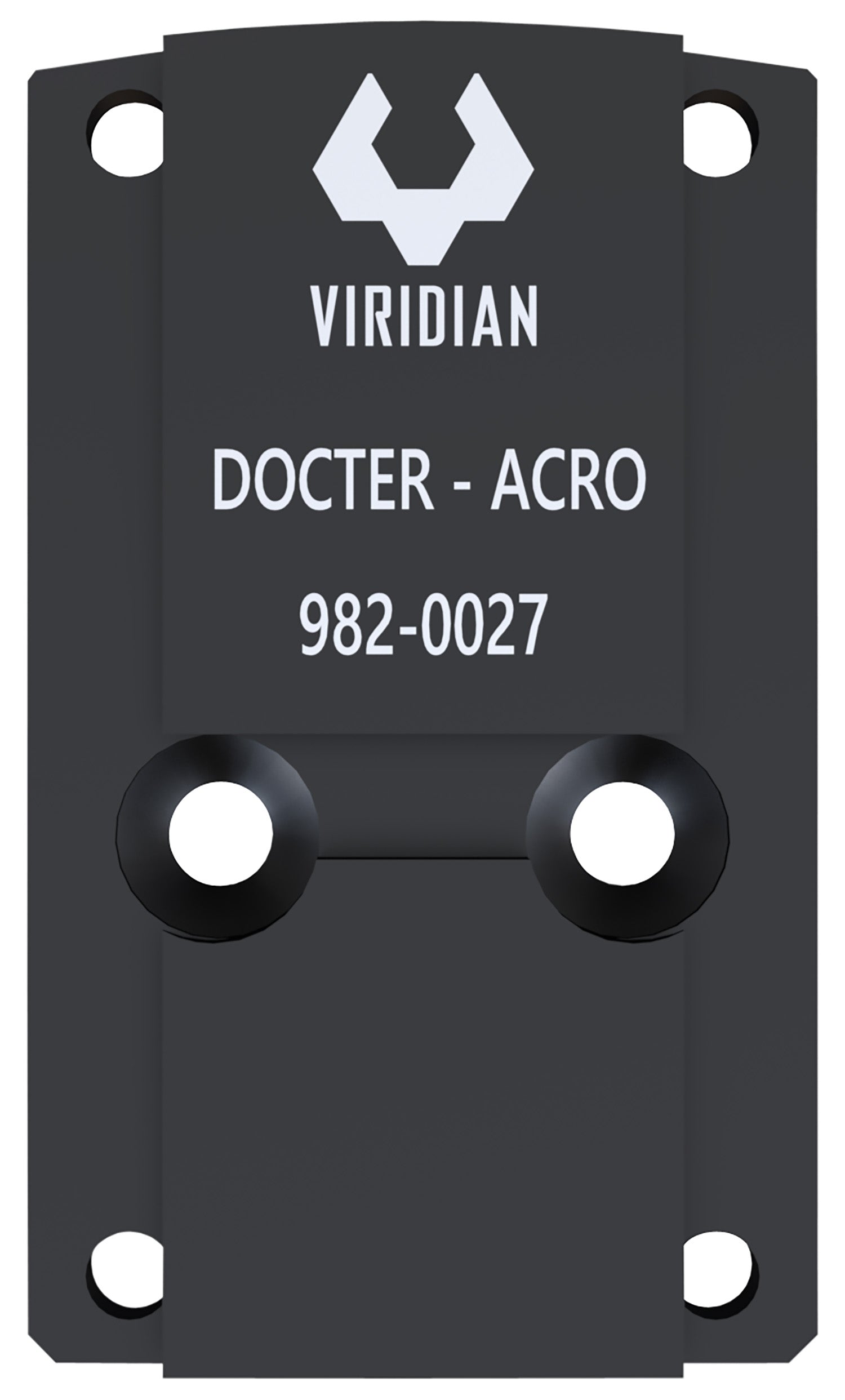 Viridian RFX45 Docter Mount Adapter Plate Black