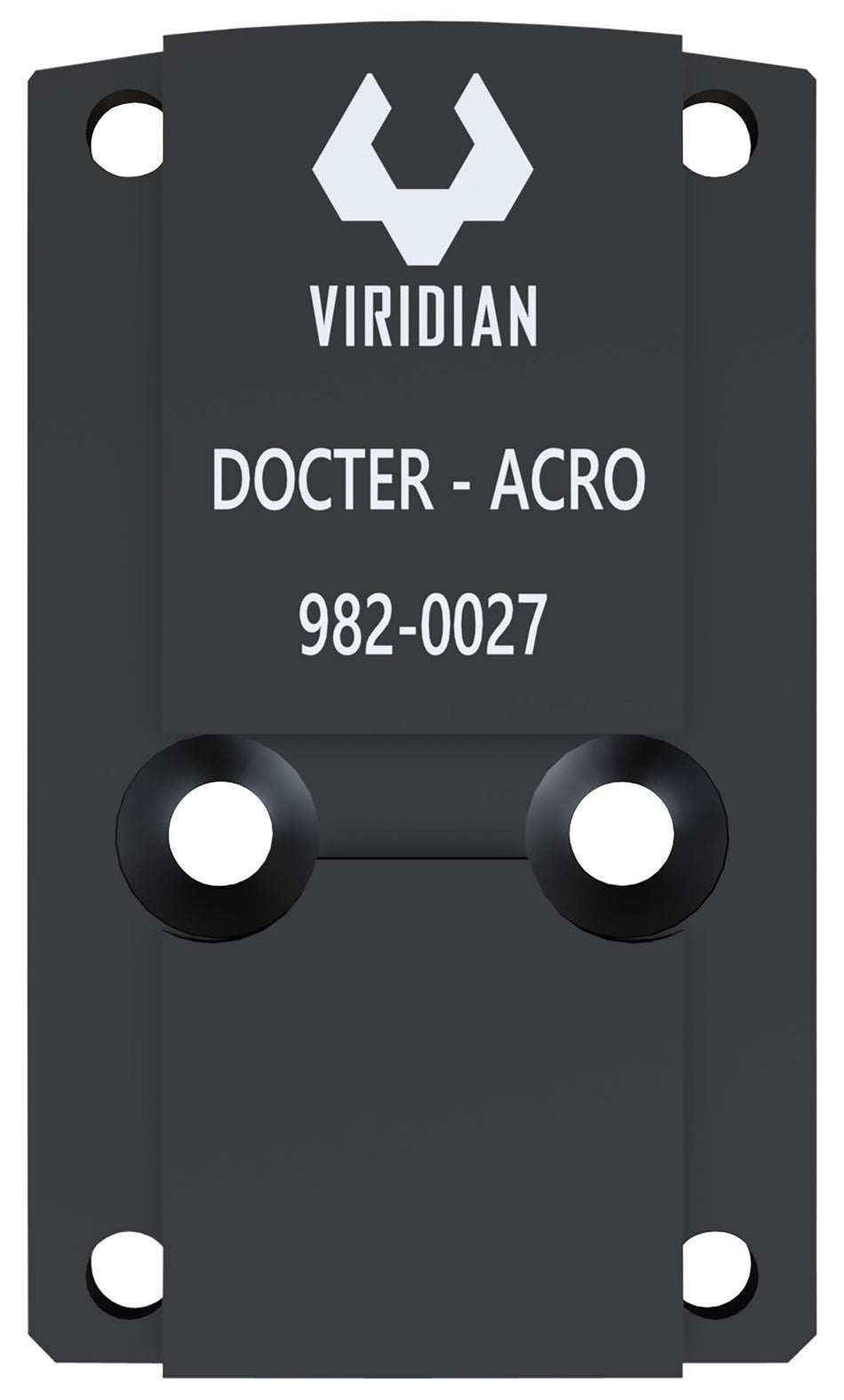 Viridian RFX45 Docter Mount Adapter Plate Black