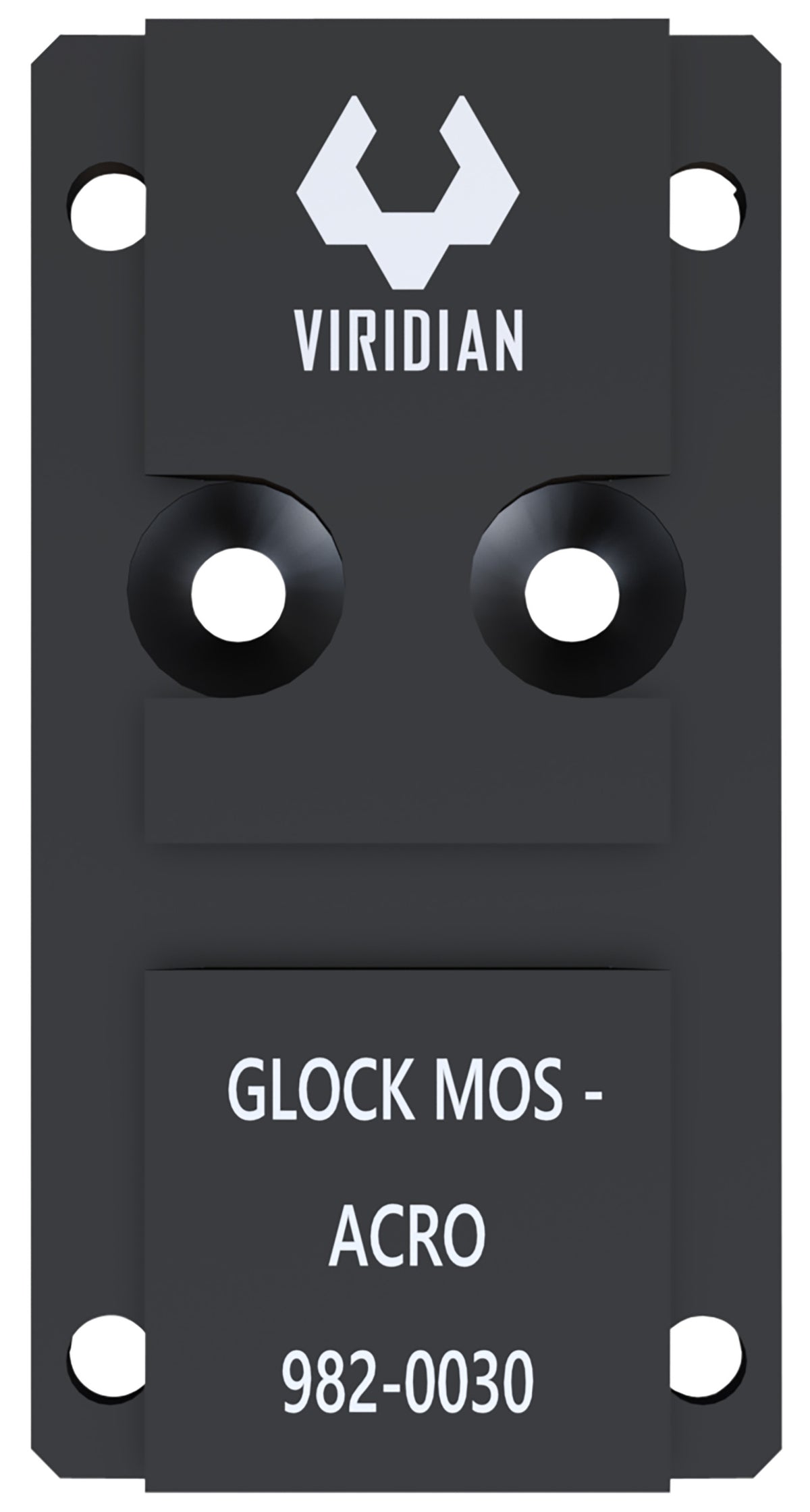 Viridian RFX45 Glock MOS Mount Adapter Plate Black