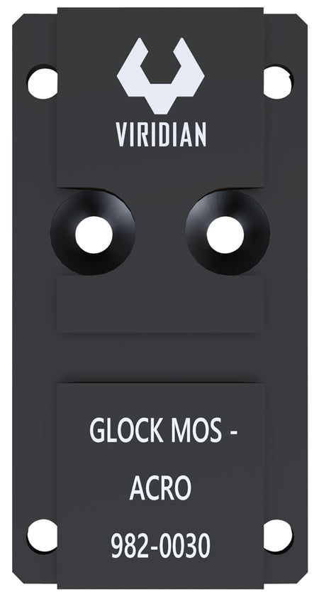 Viridian RFX45 Glock MOS Mount Adapter Plate Black