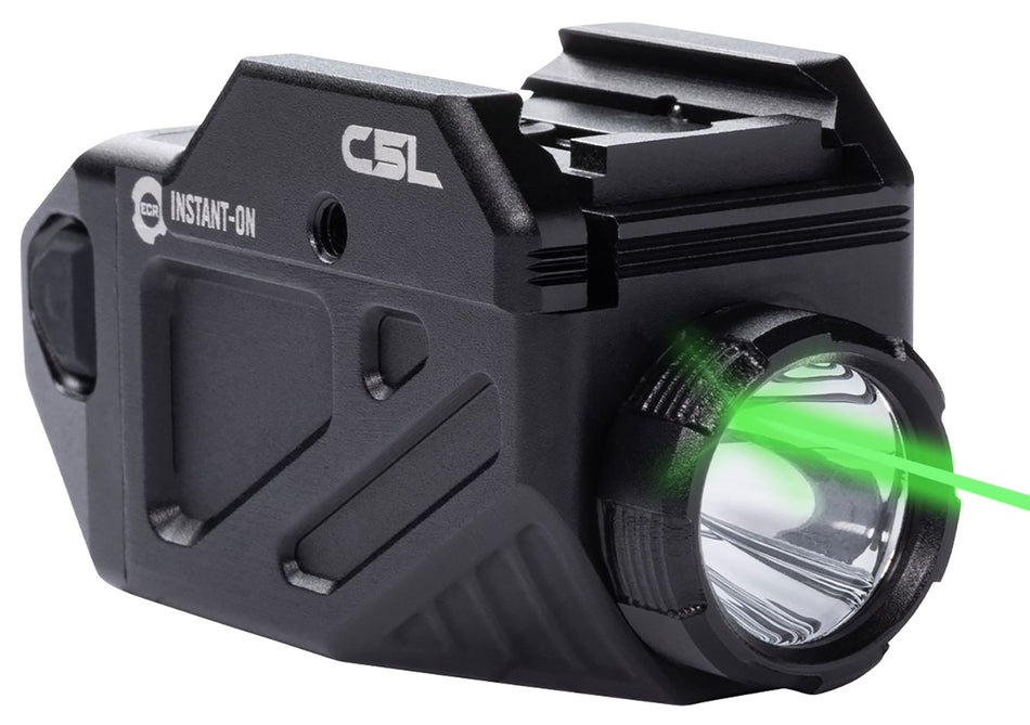 Viridian C5L SAFECharge C Series Black Green Laser Weapon Light 650 Lumens Glock/Sig/S&W