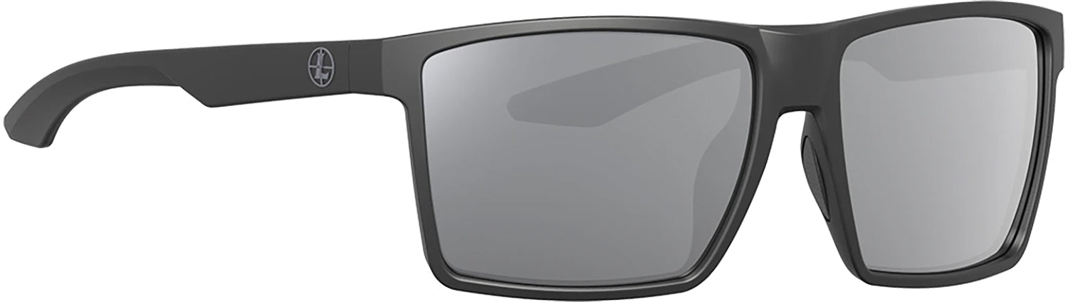 Leupold DeSoto Polarized Shooting Eyewear Shadow Gray Flash Lens Matte Black Frame