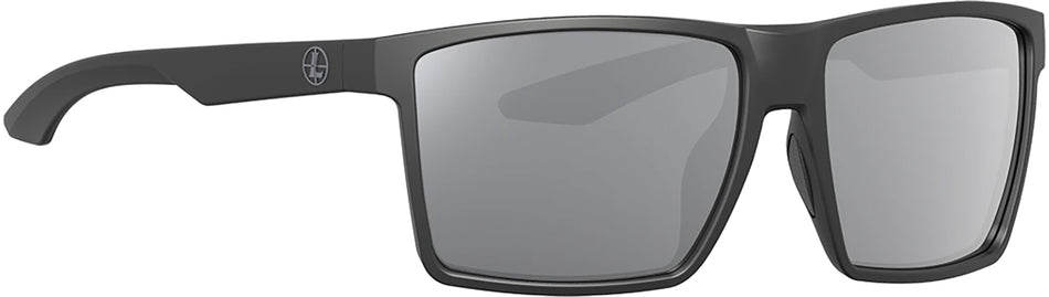 Leupold DeSoto Polarized Shooting Eyewear Shadow Gray Flash Lens Matte Black Frame