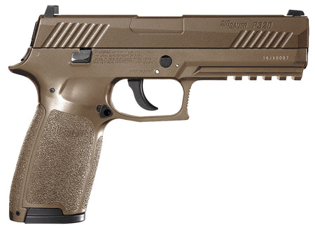 Sig Sauer P320 CO2 Pellet Air Pistol .177 30rd Full Blowback Metal Slide Coyote