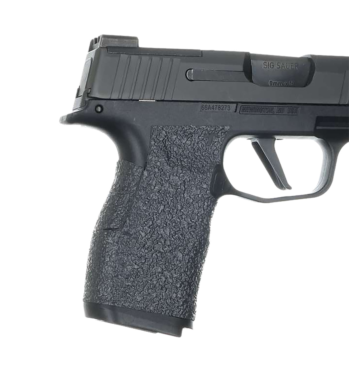 Talon Grips Adhesive Rubber Grip Enhancement for Sig P365/P365XL, Black Textured