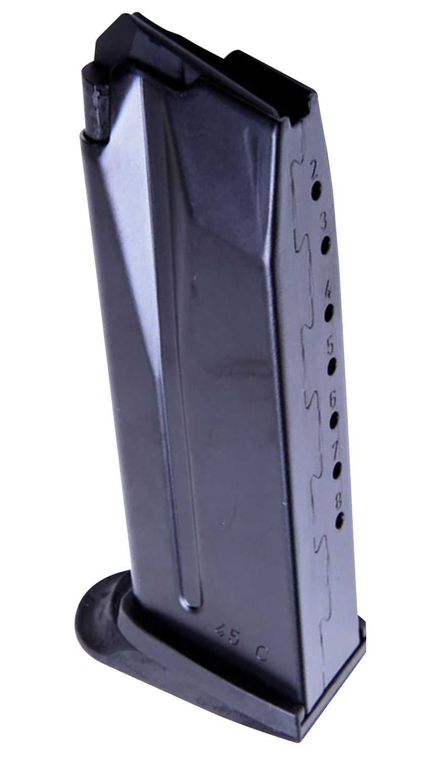 HK 50248621 Black 8-Round .45 ACP Magazine w/ Extended Floor Plate for HK45 Compact