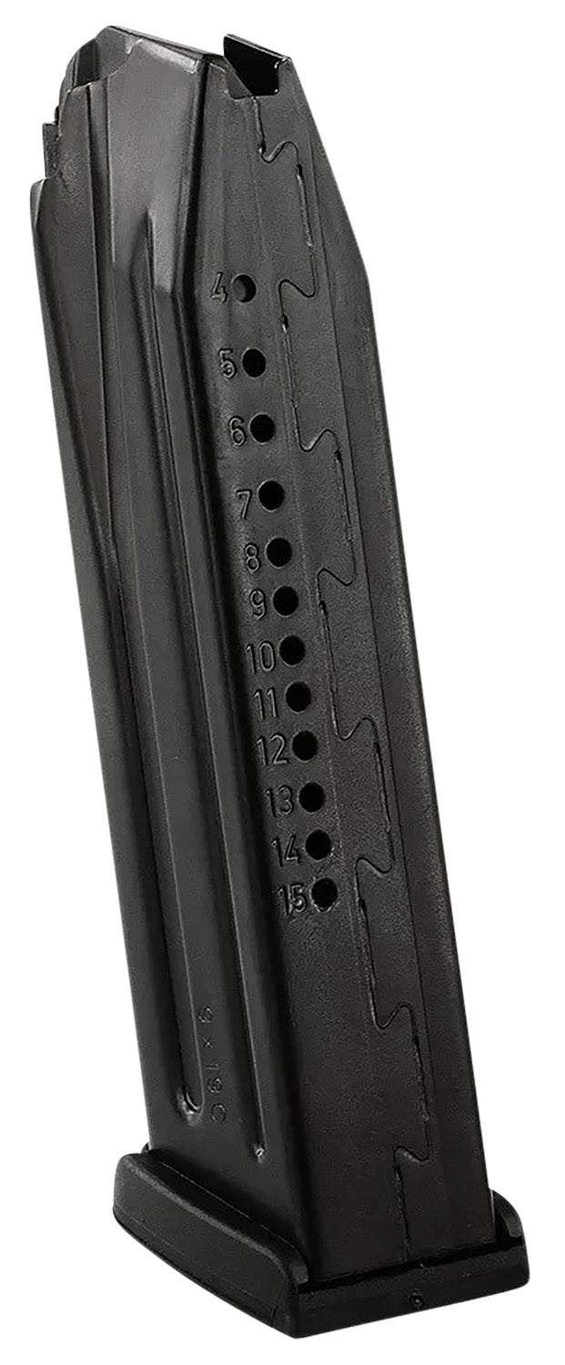 HK 50227869 9mm Luger 15-Round Detachable Magazine for HK VP9 and P30 Black