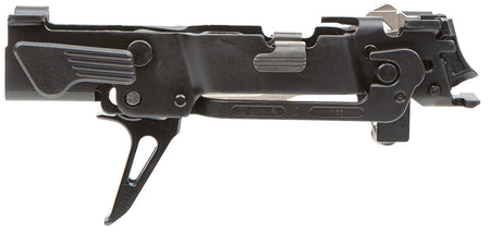Sig Sauer P365 Custom Works Fire Control Unit 9mm Luger/380 ACP, Black Nitride, Titanium Frame & Flat Face Trigger, Fits Sig P365 Parts