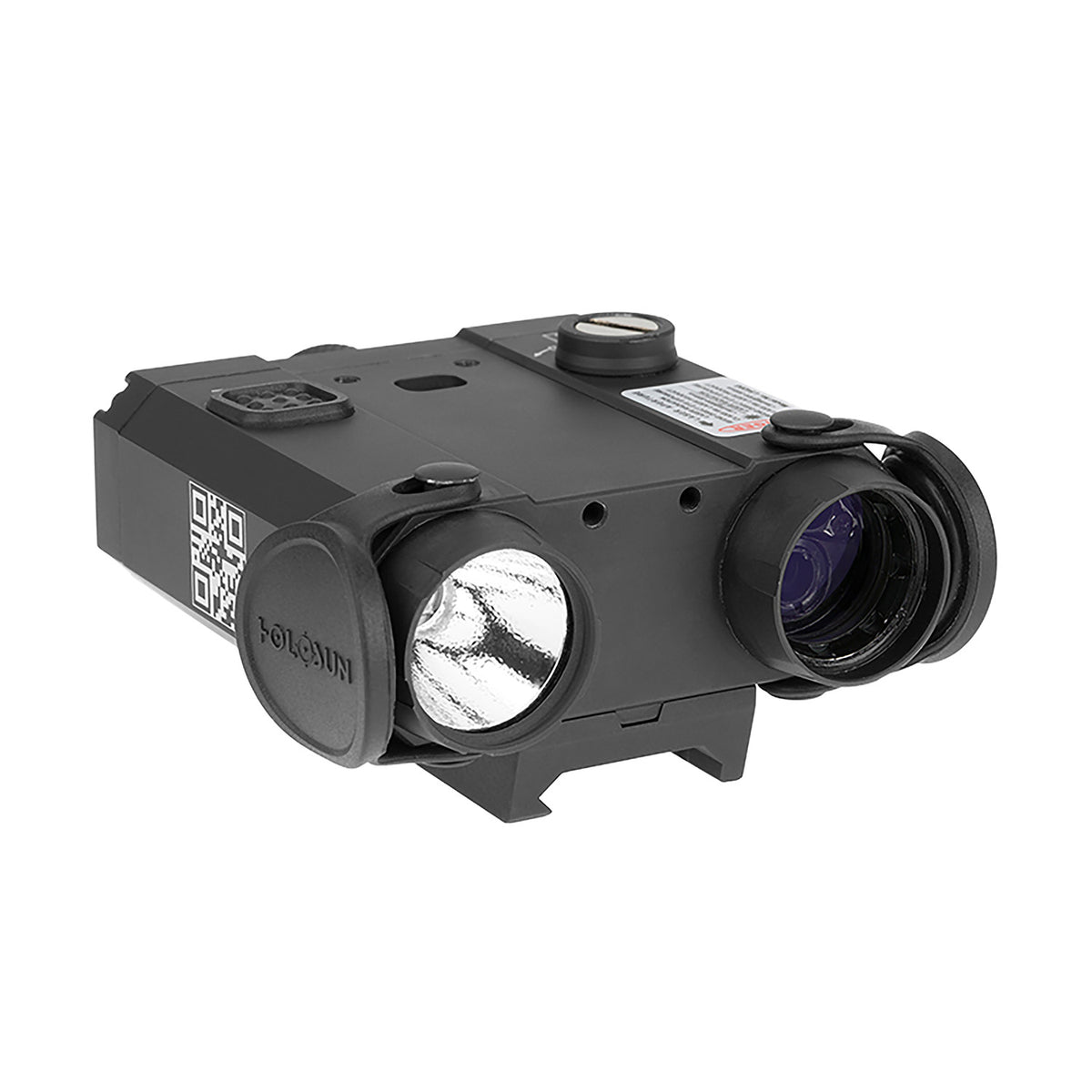 Holosun LS420G Matte Black Green Laser IR Coaxial Dual Laser with 600 Lumen Integrated Light