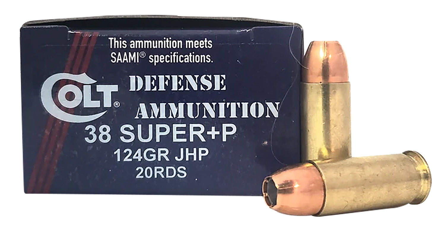 DoubleTap Defense .38 Super 124 grain Jacketed Hollow Point ammunition