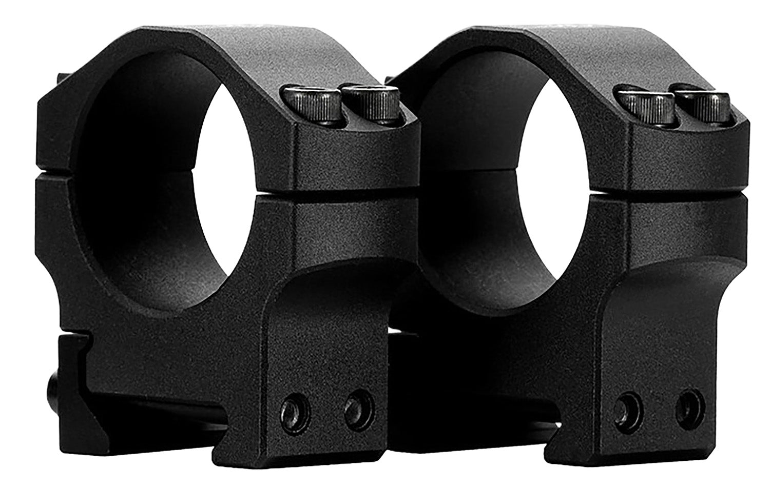 MDT 103548BLK Premier 34mm 1" Medium Scope Ring Set Black Anodized Aluminum