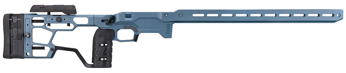 MDT ACC Elite Chassis System for Remington 700 SA RH Tactical Blue Laser 106557TBL