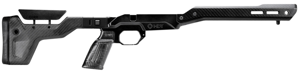 MDT HNT26 Chassis System Carbon Fiber Folding Stock QD Sling Mounts Fits Rem700 SA 104999BCF