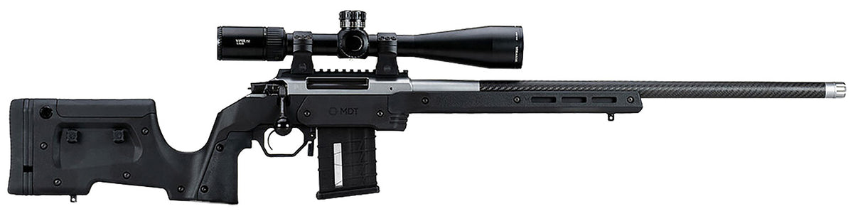MDT XRS Rifle Chassis Black Aluminum Core Polymer Panels Fits Howa 1500 SA 104690BLK