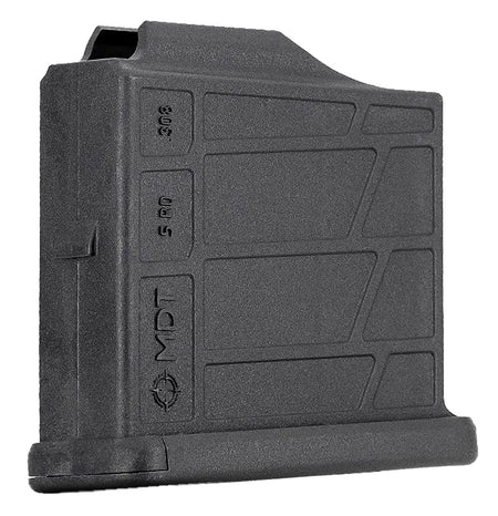 MDT AICS 5rd 6.5 Creedmoor / .308 Win Extended Black Polymer Short Action Rifle Magazine