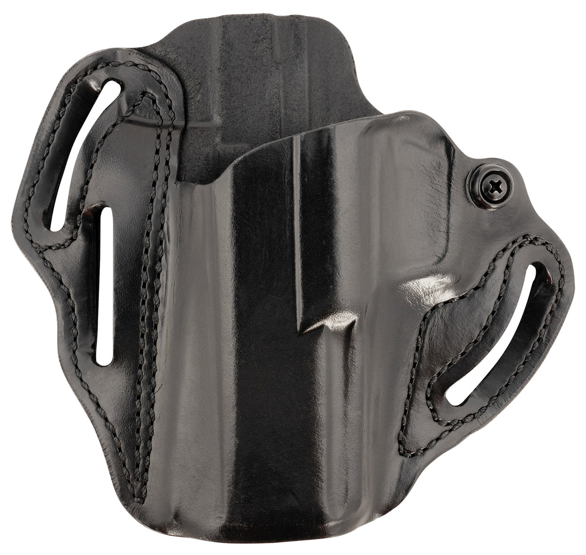 DeSantis Speed Scabbard OWB Black Leather 1.75" Belt Slide Holster 4.50" Barrel Left Hand