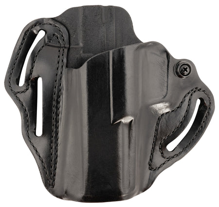 DeSantis Speed Scabbard OWB Black Leather 1.75" Belt Slide Holster 4.50" Barrel Left Hand