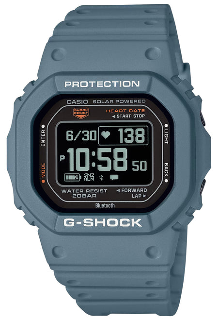 G-Shock MOVE DWH5600 Heart Rate Fitness Watch Blue/Gray 145-215mm