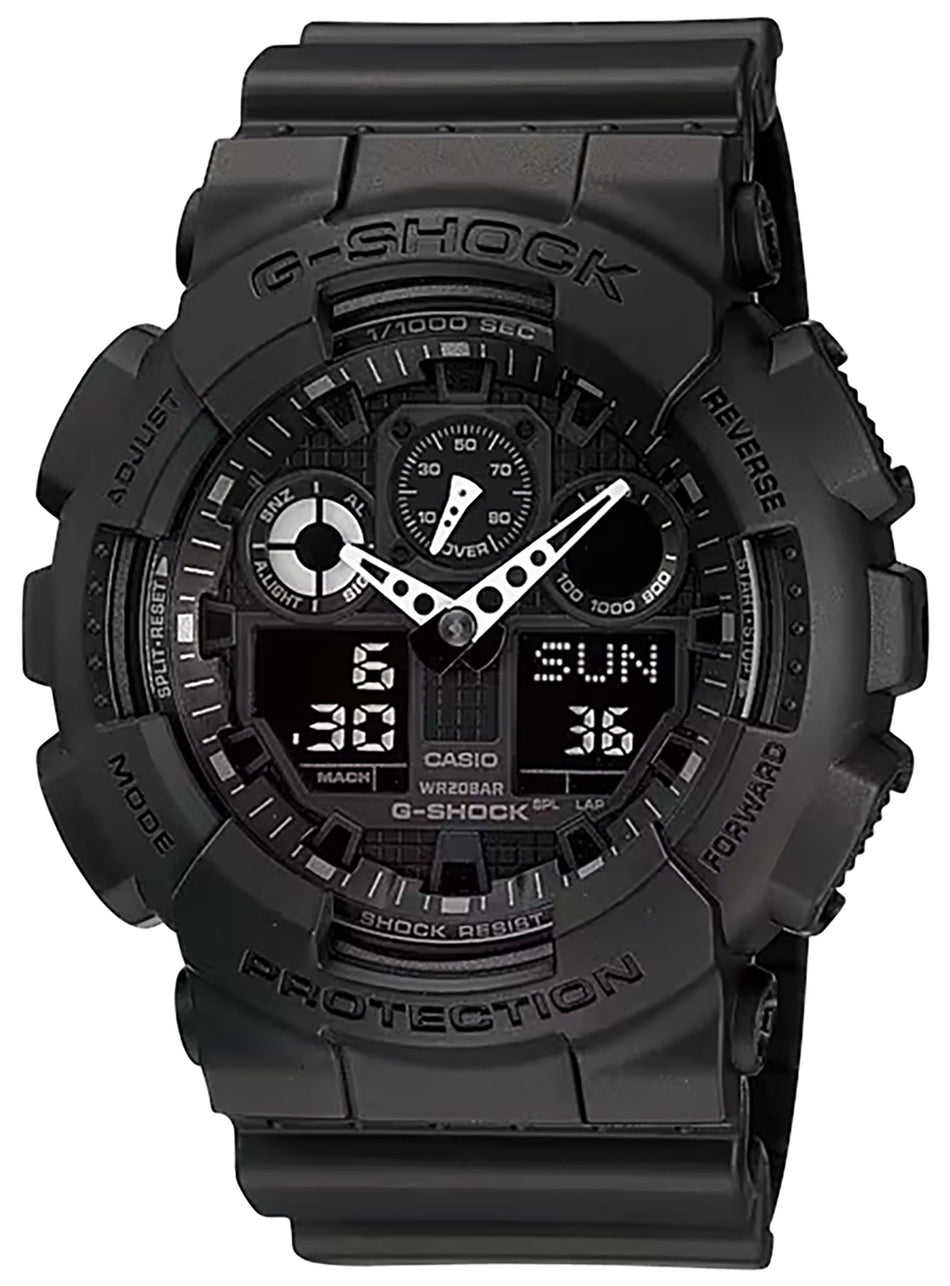 G-Shock Tactical XL GA100 52mm Ana-Digi Timepiece Black