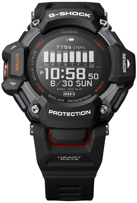 G-Shock GBDH20001A Tactical Black Solar USB Rechargeable GPS Watch 145-215mm