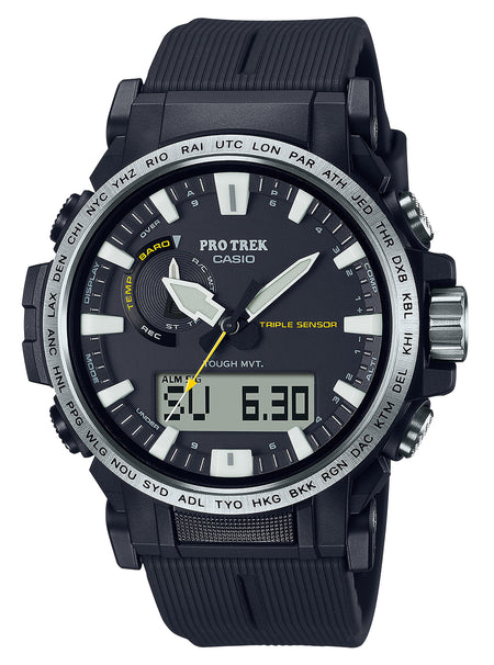 Casio Pro Trek PRW611A Outdoor Fitness Tracking Watch Black 145-215mm