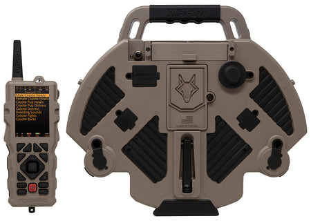 Foxpro X360 Game Call - Dual Speaker Jacks, 350+ Sounds, 2000-Sound Capacity Remote