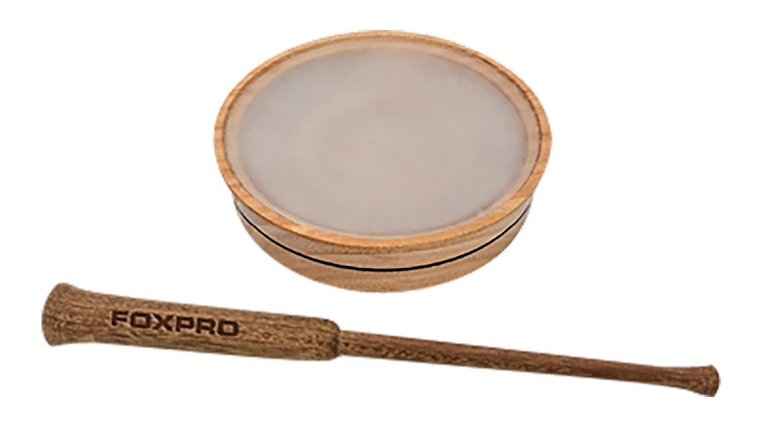 Foxpro Honey Pot Turkey Call - Ceramic Tone Board, Honey Locust Wood, Ipe Striker