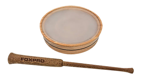 Foxpro Honey Pot Turkey Call - Ceramic Tone Board, Honey Locust Wood, Ipe Striker