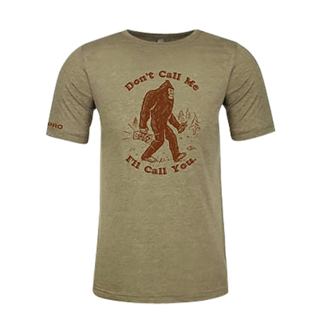 FOXPRO Squatch Sage Short Sleeve T-Shirt with Sasquatch Logo Small