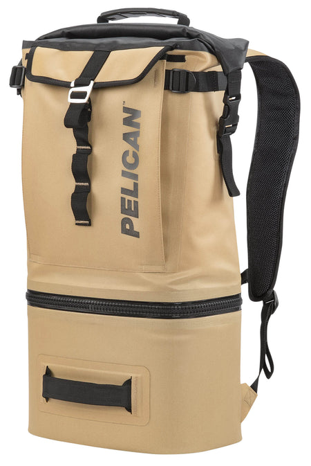Pelican 19QT Insulated Backpack Cooler Coyote Tan
