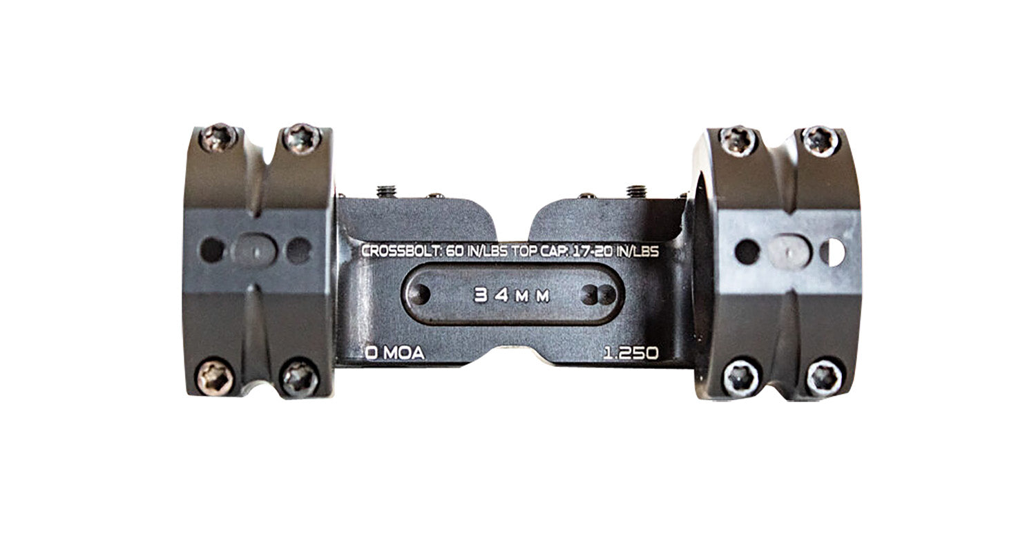 MasterPiece Arms MPA BA Bolt Action Return-to-Zero 34mm Scope Mount Black
